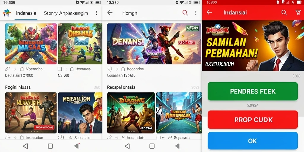 Mode multiplayer seru untuk bermain bersama teman.