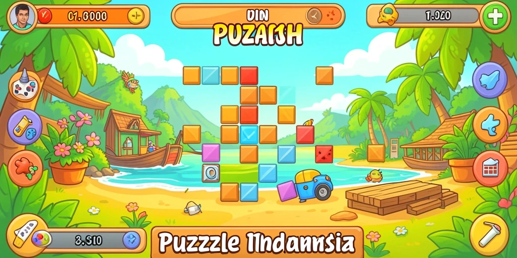 Tangkapan layar dari aksi seru dalam game.